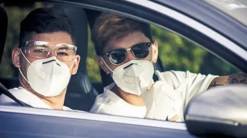 El divertido video de Richard Sánchez con Leo Suárez.