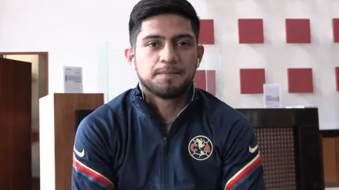 Sergio Díaz dio su primera entrevista como jugador del América.