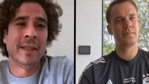 Memo recordó con Neuer el triunfo de México ante Alemania