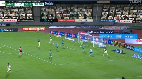 Video: Leo Suárez aumenta el marcador para el América.