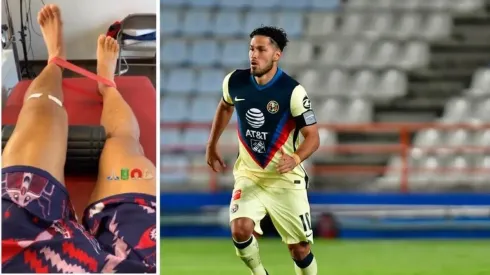 Valdez muestra sus primeros avances en su rehabilitación.