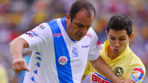 Cuando Blanco enfrentó al Ame con la camisa de Puebla