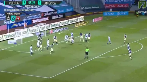 Video: Henry Martin anota el empate de América.