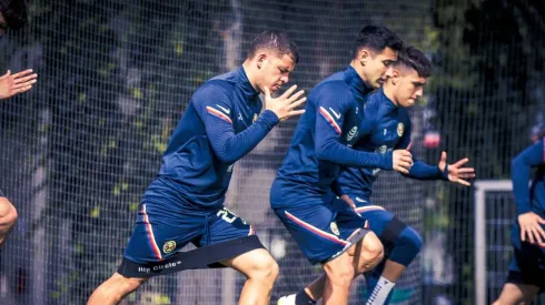 América vuelve a los entrenamientos pensando en Toluca.