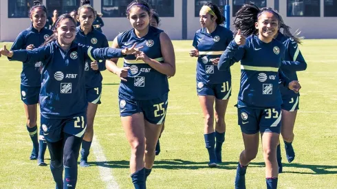 América Femenil se prepara para el compromiso ante Tigres.