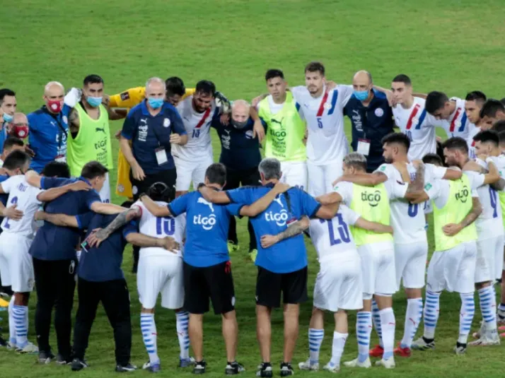 Richard Sánchez fue suplente en triunfo de Paraguay