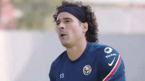 Ochoa volvió a los entrenamientos con América.