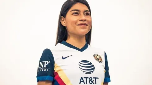 Eleisa Santos, jugadora del América Femenil