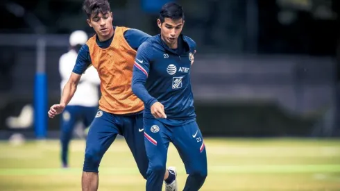 América recupera más jugadores en el entrenamiento