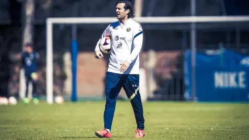 Así vivió Solari el triunfo de América.