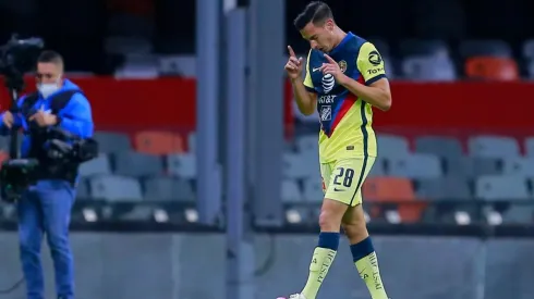 Lainez reveló qué sintió al marcar su primer gol