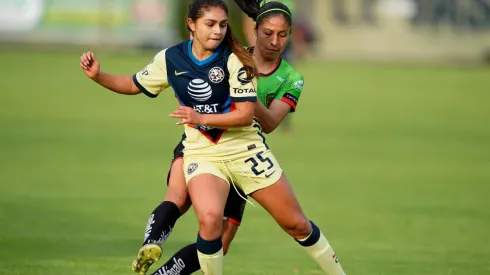 Jana Gutiérrez en el encuentro ante Mazatán.