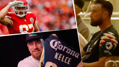 Travis Kelce, figura de la NFL y fanático del América.