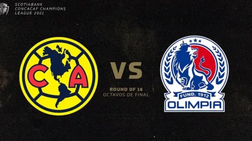 América y Olimpia se enfrentarán por los octavos de final de la Concachampions 2021.