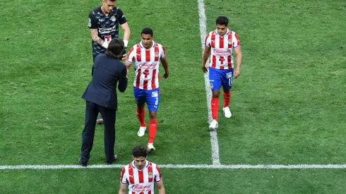 La afición respaldó a Santiago Solari.