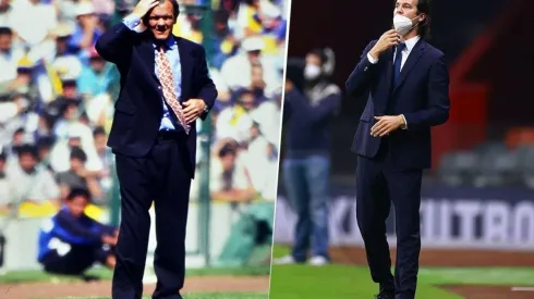 Dos generaciones de los Solari en el banquillo de América.