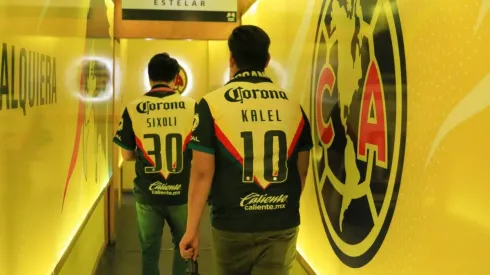 Los miembros del equipo americanista estuvieron en el vestidor del Azteca.