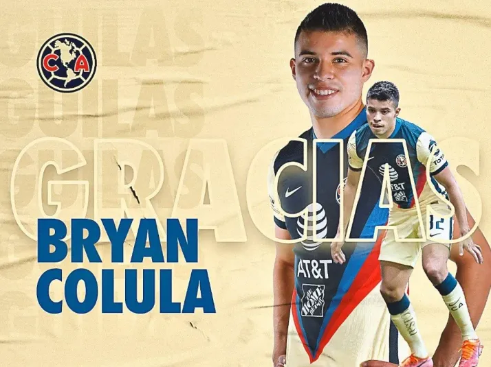 América confirma la baja de Bryan Colula