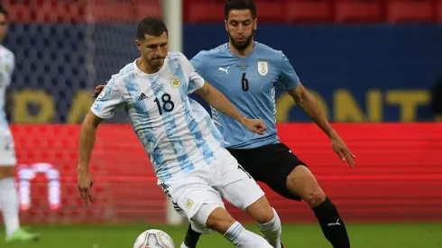 Guido Rodríguez se ganó la titularidad con Argentina en Copa América.