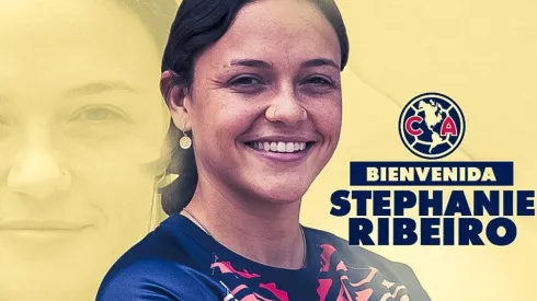 América Femenil presentó a la estadounidense Stephanie Ribeiro.