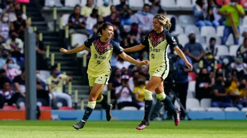 Kiana Palacios abrió el marcador en el Azteca.