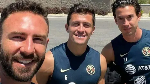 Fernando Madrigal y Miguel Layún, dos de los refuerzos del América en el reciente mercado de pases.