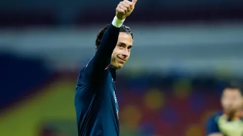 Óscar Jiménez se encarga de custodiar la portería del América, en ausencia de Guillermo Ochoa.