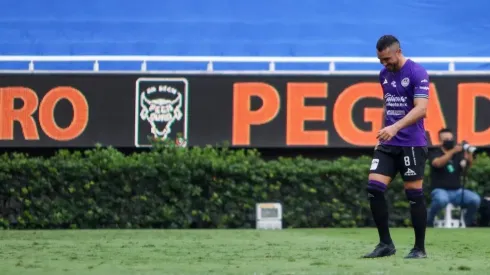 Mario Osuna en un partido con el Mazatlán