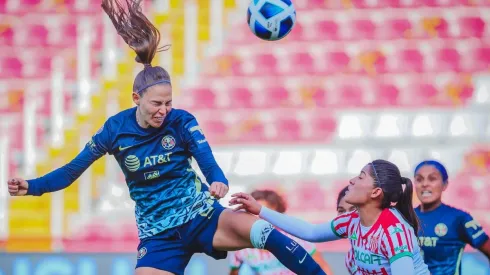 América Femenil derrotó por la fecha siete a Necaxa 2 a 0.