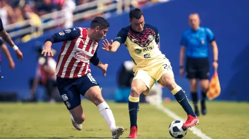 Federico Viñas hizo el único gol del partido.