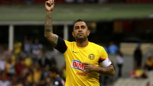 Rolfi Montenegro en su etapa como futbolista del América.