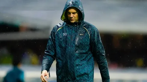 Santiago Solari puso la cara tras la derrota de América.