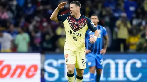 Viñas puso el gol del empate parcial para América.