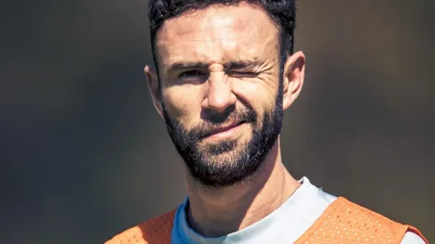 Layún recibió a los más jóvenes.