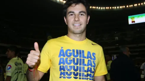 Sergio Pérez, figura en el título de Red Bull.