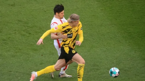 Meré y Haaland tuvieron una fuerte disputa.