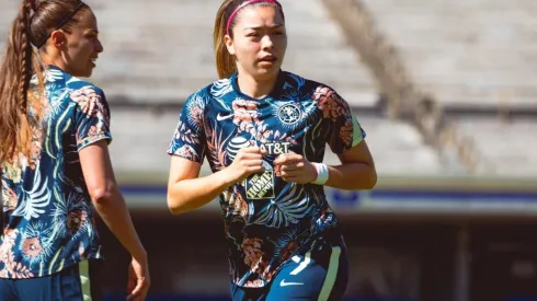 Katty Martínez confesó sus sensaciones por llegar al Club América.