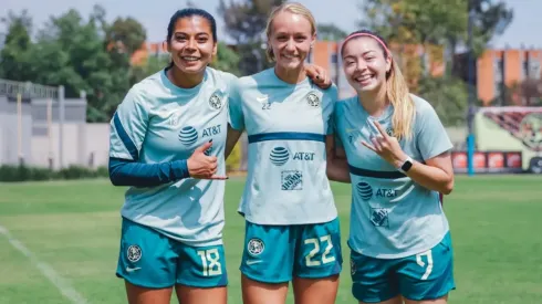 Las azulcremas se aplicaron la prueba de Covid-19 antes de su juego con León.