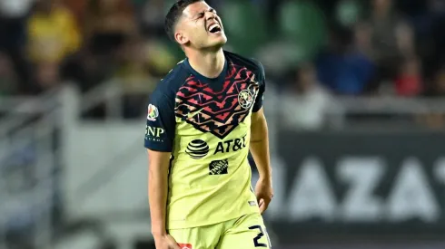 Richard Sánchez molesto en el partido Mazatlán vs América de la Liga MX Clausura 2022