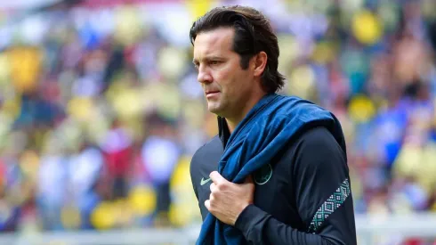 Santiago Solari fue abucheado por los americanistas.