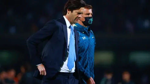 El americanismo está enojado con Santiago Solari y Baños