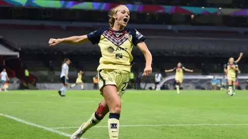 Sarah Luebbert estaría viviendo sus últimos juegos con América.