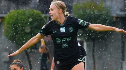 Sarah Luebbert fue la figura de América.