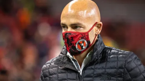 Sebastián Méndez, el entrenador de los Xolos de Tijuana.