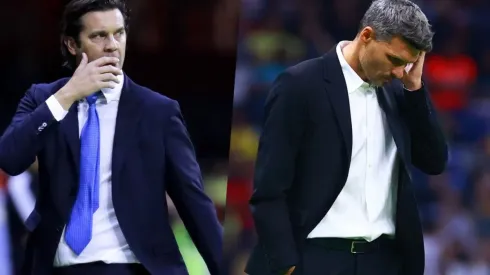 Santiago Solari y Fernando Ortíz, los últimos técnicos del América