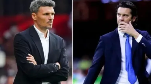 Fernando Ortiz podría superar a Santiago Solari si el América pasa a la semifinal.