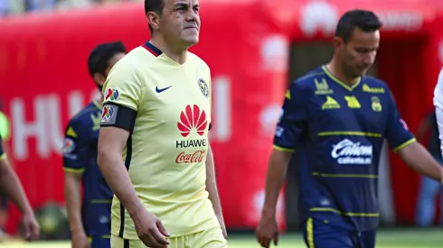 Cuauhtémoc Blanco en su último partido como jugador del América.