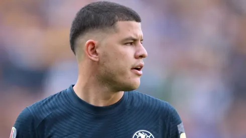 Richard tuvo que salir de cambio en la Ida contra Puebla.