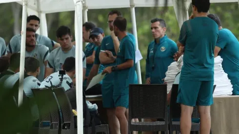 Juan Pablo Rodríguez ya se sumó a los trabajos en América.