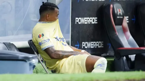 América perdió a un jugador en ataque.